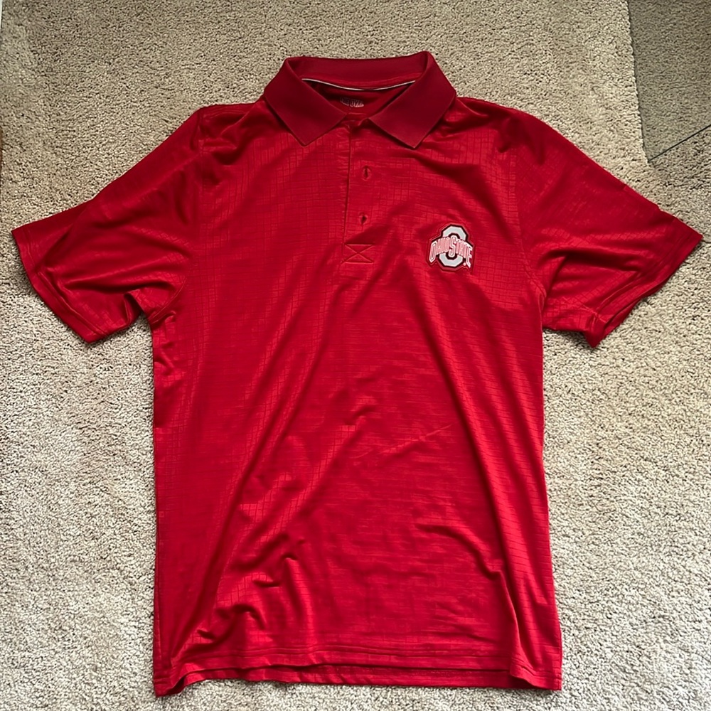 Men’s Small Ohio State Polo Red